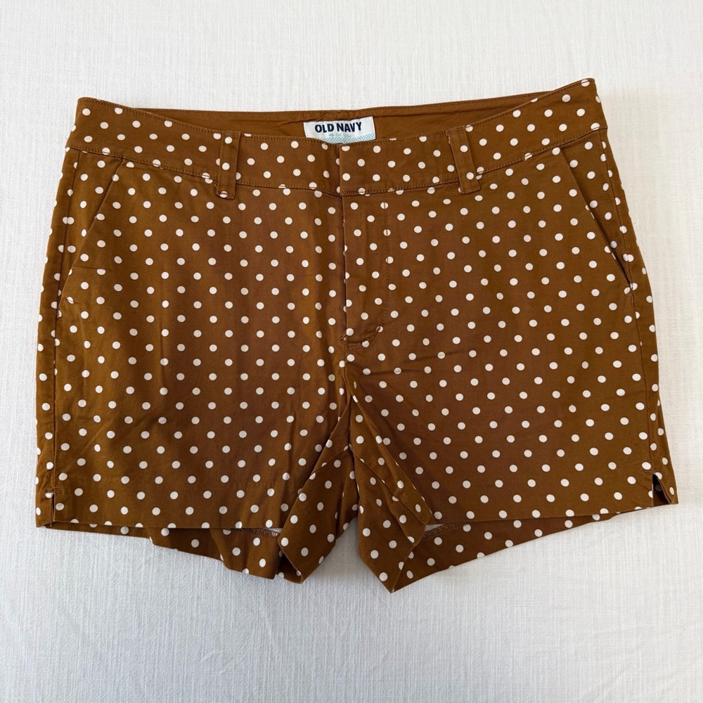 Old Navy Women's Brown Polka Dot Shorts